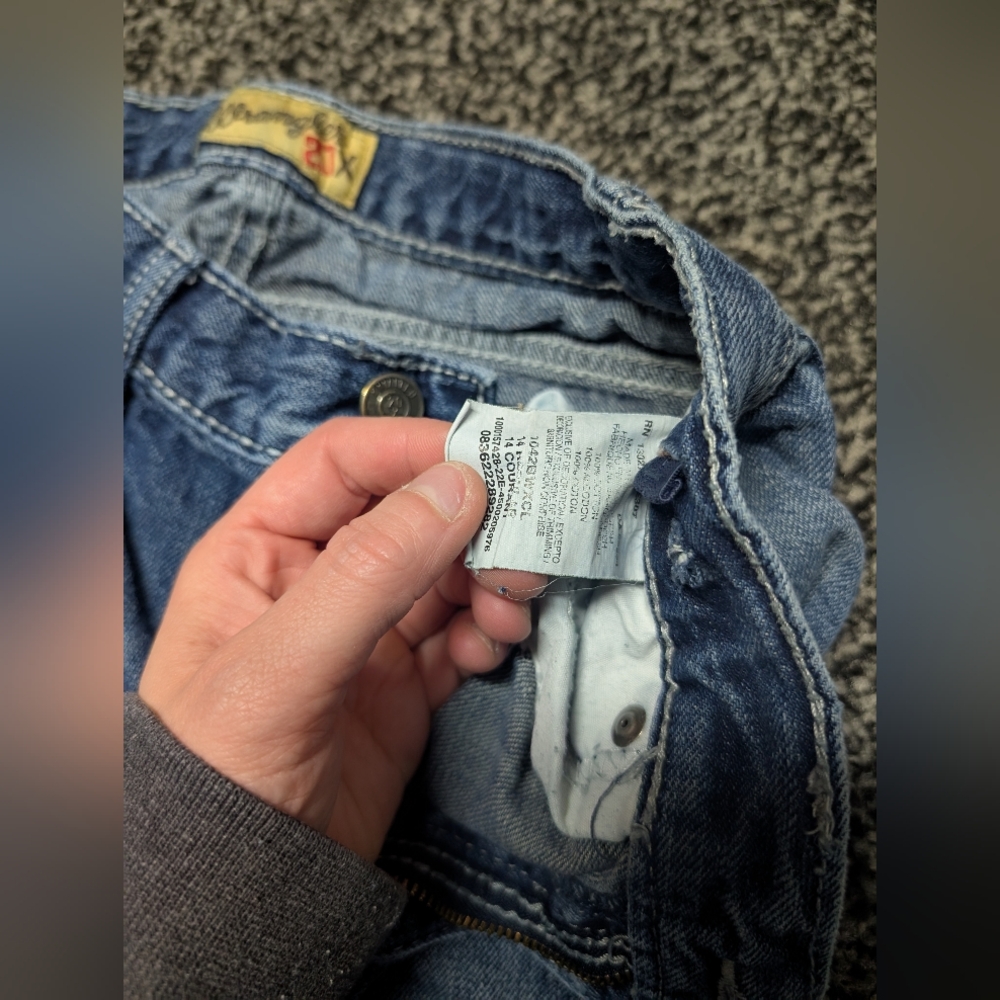 Wrangler 20x blue Denim Jeans - Picture 3 of 5